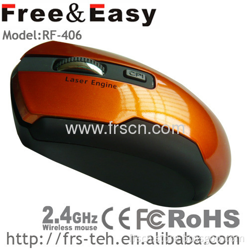 Rf-406 3d Optical Colorful Wireless Mouse In Good Price